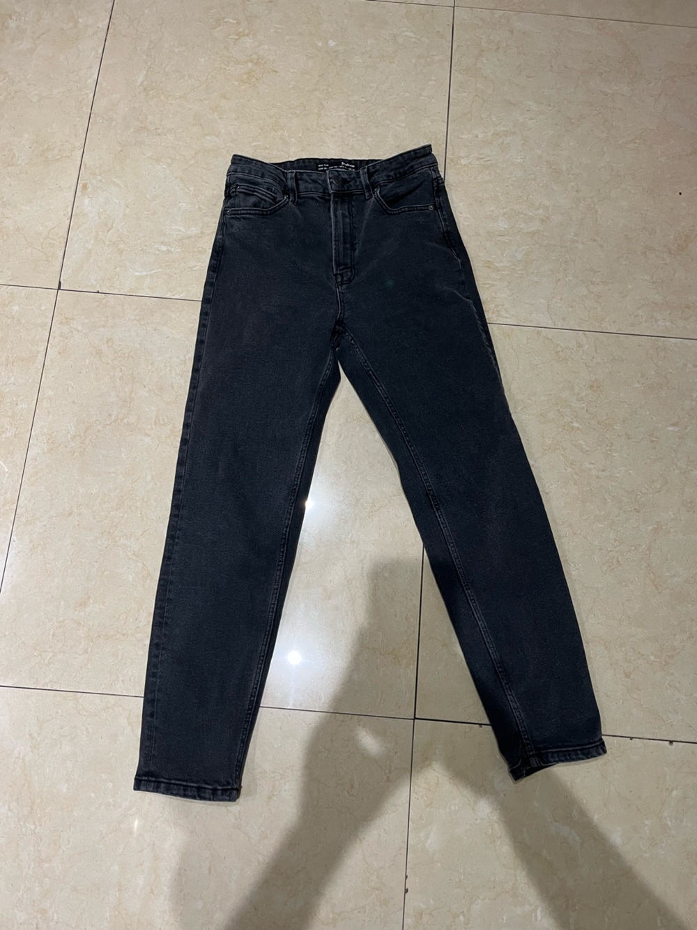 Black women’s slim mom  Jeans